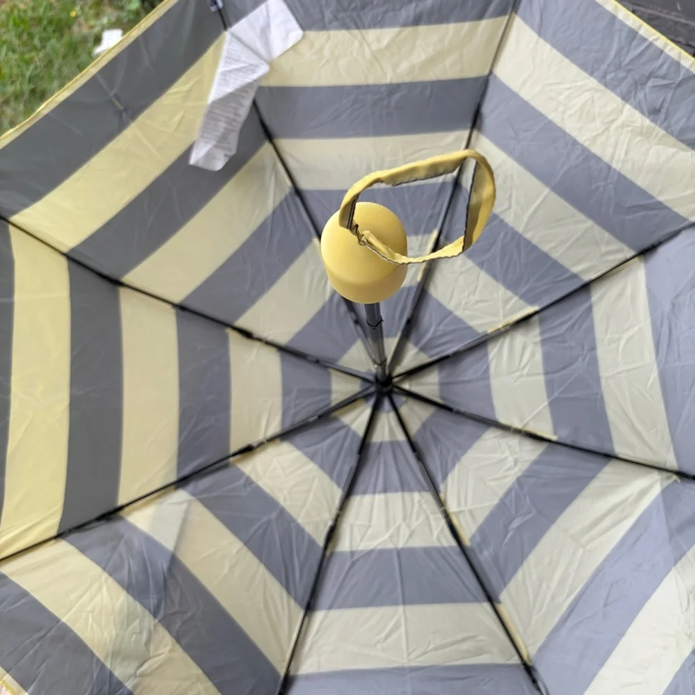 IKEA Yellow and Striped Umbrella